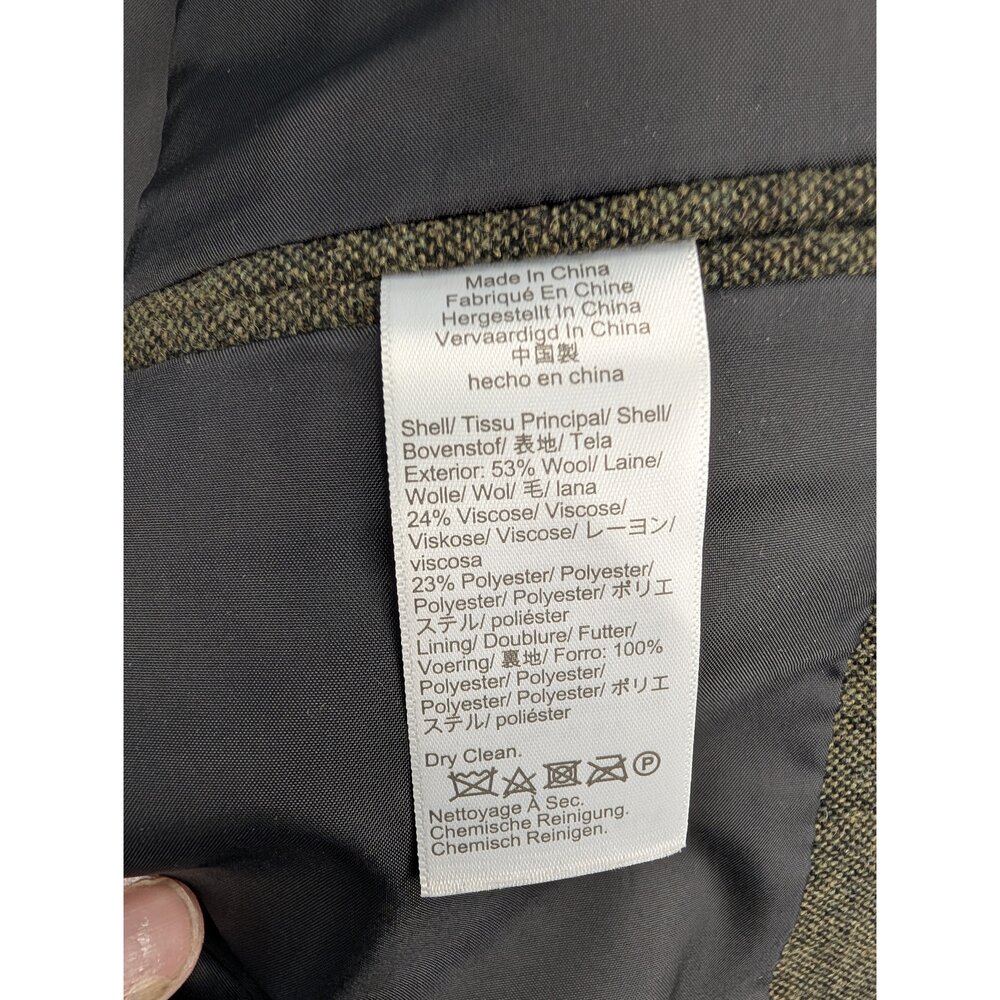 J.Crew Thompson Men's Suit 42L Jacket & 36x32 Pants Gray - Picture 6 of 15